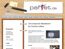 Tablet Screenshot of pafvet.de